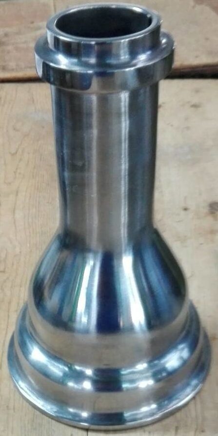 花瓶に真鍮メッキ加工 | メッキ加工・メッキ剥離・電解研磨・化学研磨 